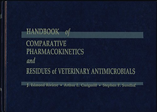 9780849332111: Handbook of Comparative Pharmacokinetics and Residues of Veterinary Antimicrobials