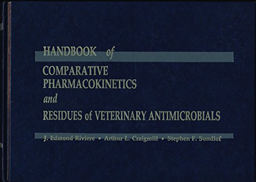 Imagen de archivo de CRC Handbook of Comparative Pharmacokinetics and Residues of Veterinary Antimicrobials a la venta por Wonder Book