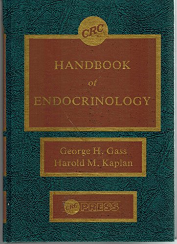 Imagen de archivo de CRC Handbook of Endocrinology a la venta por P.C. Schmidt, Bookseller