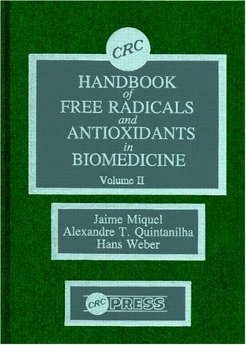 Stock image for Handbook of Free Radicals and Antoxidants in Biomedicine, Volume II for sale by Mispah books