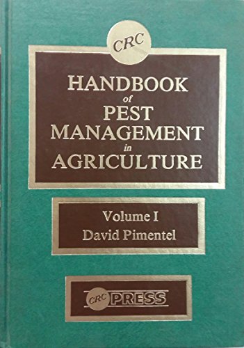 9780849338410: Hdbk of Pest Mgmt in Agriculture (CRC series in agriculture) (Volume 2) [Jul 17, 1981] Pimentel Ph.D., David