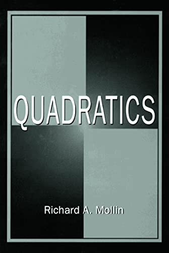 Stock image for Quadratics (Discrete Mathematics and Its Applications) for sale by Phatpocket Limited