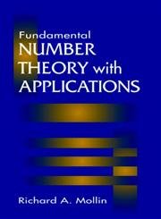 Imagen de archivo de Fundamental Number Theory with Applications a la venta por ThriftBooks-Dallas
