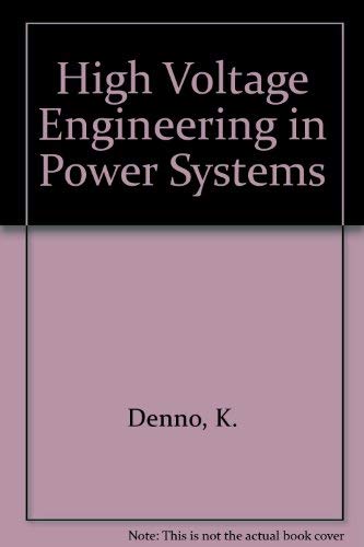 Stock image for High Voltage Engineering in Power Systems for sale by Smith Family Bookstore Downtown