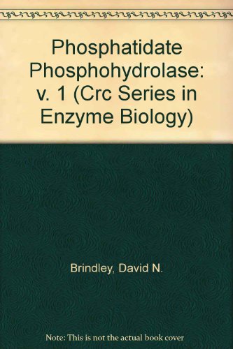 Stock image for Phosphatidate Phosphohydrolase. 2 Volume Set. for sale by Rob the Book Man