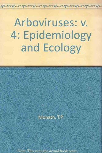 9780849343889: Arboviruses Epidemiology and Ecology - Volume 4