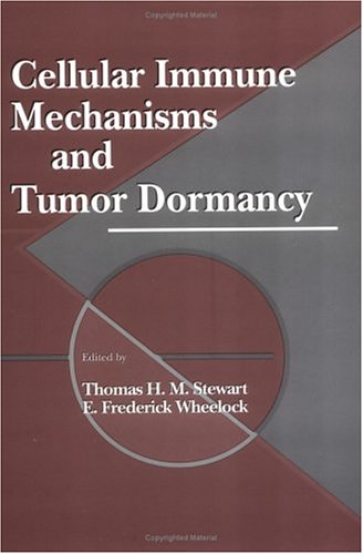 Imagen de archivo de Cellular Immune Mechanisms and Tumor Dormancy a la venta por Project HOME Books