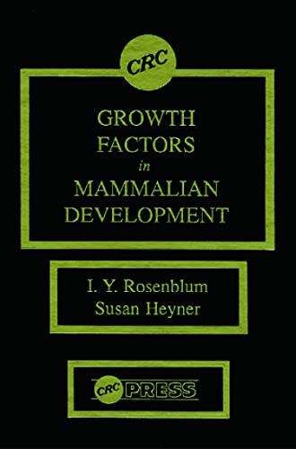 Stock image for Growth Factors in Mammalian Development for sale by ThriftBooks-Dallas