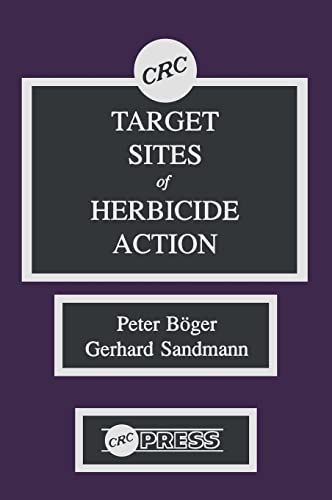 Beispielbild fr Target Sites of Herbicide Action zum Verkauf von Chiron Media