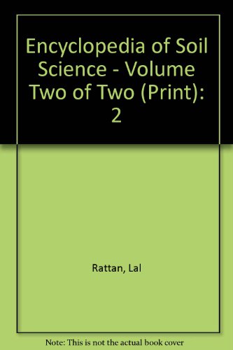9780849350542: Encyclopedia of Soil Science - Volume Two of Two (Print): 2