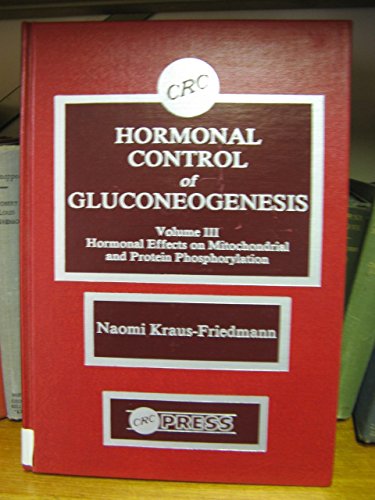 Stock image for Hormonal Ctrl Gluconeogenesis (Volume 1) for sale by Phatpocket Limited