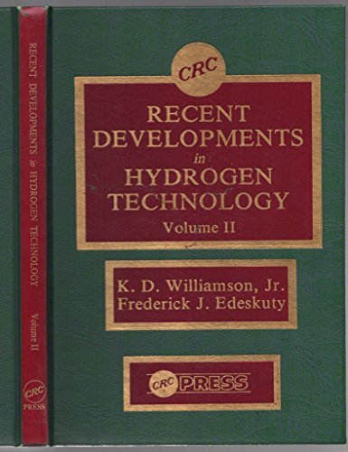 9780849351273: Recent Devs in Hydrogen Technology