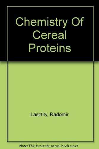 Stock image for The Chemistry of Cereal Proteins for sale by Bibliohound