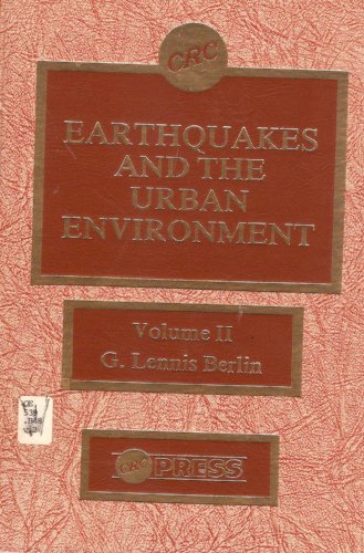 Imagen de archivo de Earthquakes and the Urban Environment a la venta por Better World Books