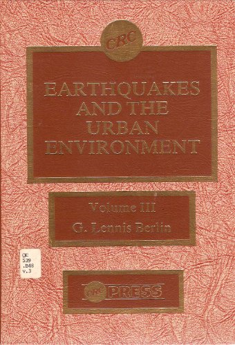 Stock image for Earthquakes & Urban Environment Vol 3 for sale by Lou Manrique - Antiquarian Bookseller