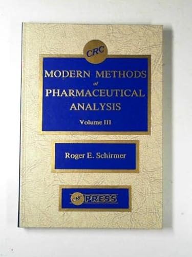 9780849352447: Mod Methods of Pharmaceutical Analysis