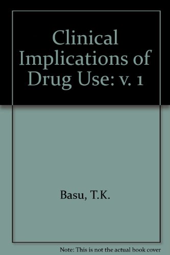 Stock image for Clinical Implications of Drug Use, Volume 1 for sale by Phatpocket Limited