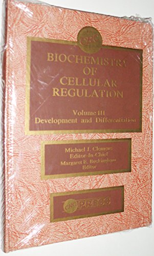 Imagen de archivo de Biochemistry of Cellular Regulation: Volume III Development and Differentiation (Volume 3) a la venta por Anybook.com