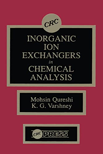 9780849355264: Inorganic Ion Exchangers in Chemical Analysis