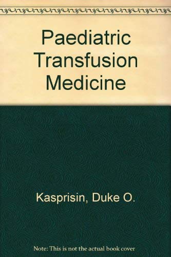 Stock image for Pediatric Transfusion Medicine, Two Volume Set for sale by HPB-Red