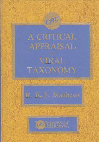 A Critical Appraisal of Viral Taxonomy,