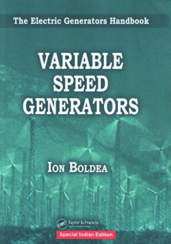 Stock image for Variable Speed Generators (The Electric Generators Handbook) for sale by GF Books, Inc.