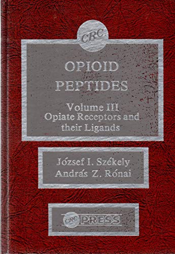 Beispielbild fr Opioid Peptides Vol 3: 003 zum Verkauf von Reuseabook