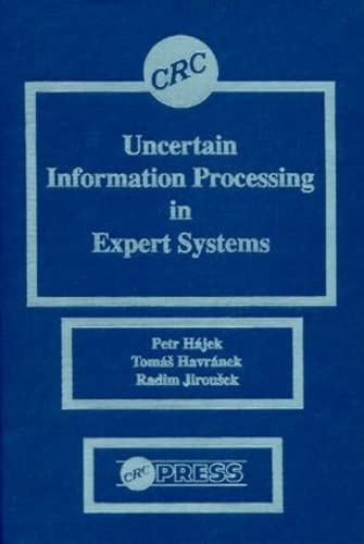 Stock image for Uncertain Information Processing In Expert Systems for sale by Zubal-Books, Since 1961