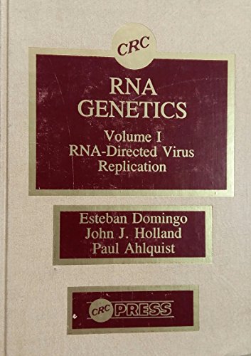 Stock image for Rna Genetics , Vol. I for sale by Basi6 International
