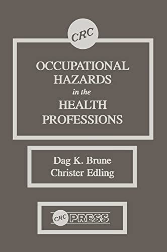 Beispielbild fr Occupational Hazards in the Health Professions zum Verkauf von Chiron Media