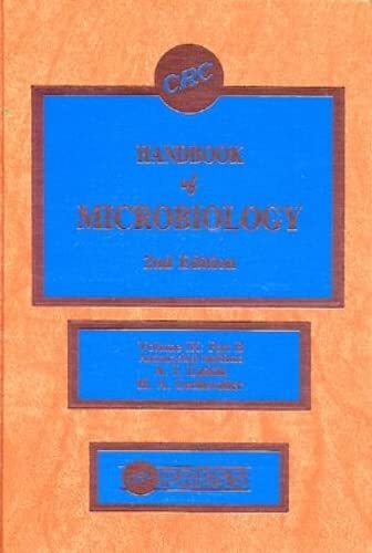 Crc Handbook of Microbiology Volume 9 Part B