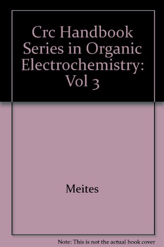 Beispielbild fr CRC Handbook Series in Organic Electrochemistry (Volume 6) zum Verkauf von Anybook.com