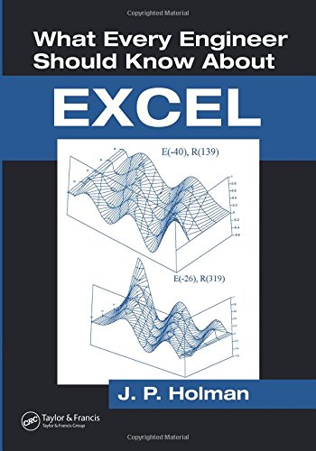 Beispielbild fr What Every Engineer Should Know about Excel zum Verkauf von ThriftBooks-Dallas