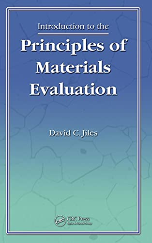 Stock image for Introduction to the Principles of Materials Evaluation for sale by Wonder Book