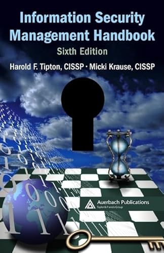 Beispielbild fr Information Security Management Handbook, 6th Edition zum Verkauf von HPB-Red