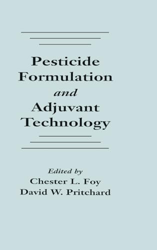 9780849376788: Pesticide Formulation and Adjuvant Technology