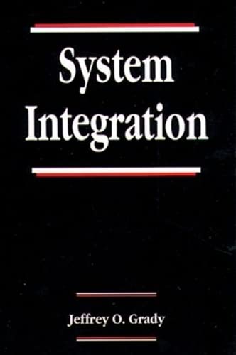 Imagen de archivo de System Integration (Systems Engineering) a la venta por Chiron Media