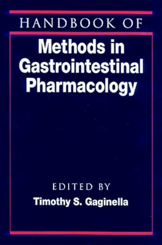 Handbook Of Methods In Gastrointestinal Pharmacology