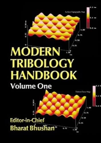 Imagen de archivo de Modern Tribology Handbook, Two Volume Set (Mechanics & Materials Science) a la venta por Chiron Media