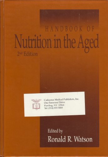 Stock image for Handbook of Nutrition in the Aged. 2nd Edition. for sale by Rob the Book Man