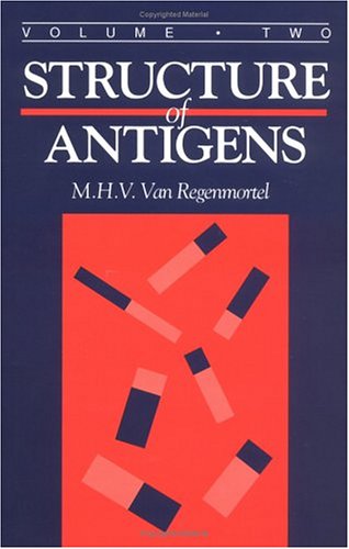 Beispielbild fr Structure of Antigens, Volume II zum Verkauf von HPB-Red