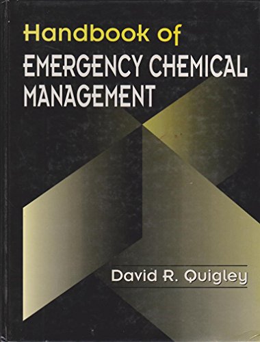 Beispielbild fr Handbook of Emergency Chemical Management zum Verkauf von Better World Books: West