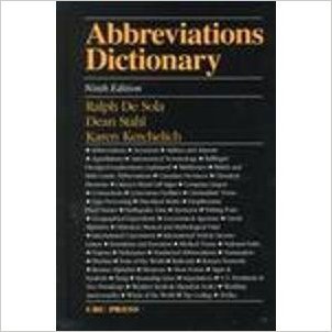 Stock image for Abbreviations Dictionary for sale by Better World Books