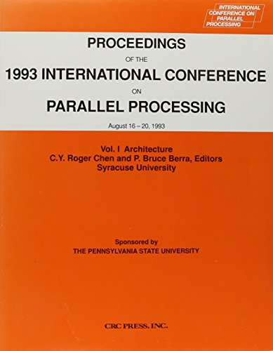 9780849389849: Proceedings of the 1993 International Conference on Parallel Processing