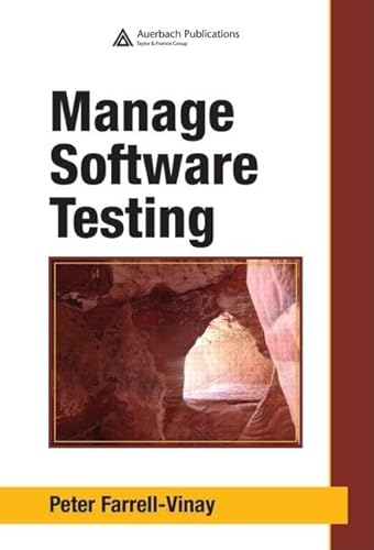 9780849393839: Manage Software Testing