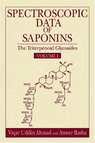 9780849394911: Spectroscopic Data of Saponins: The Triterpenoid Glycosides, 3-Volume Set