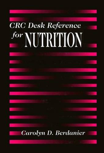 Imagen de archivo de CRC Desk Reference for Nutrition a la venta por HPB-Red