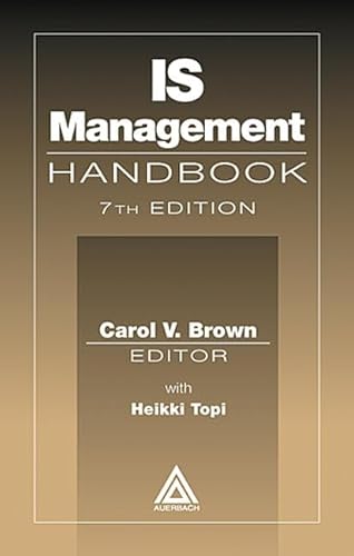 Stock image for IS Management Handbook for sale by Basi6 International