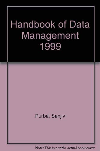 Stock image for Handbook of Data Management 1999 Edition for sale by Mispah books