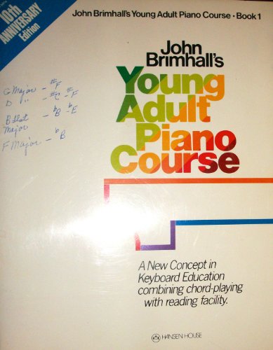 Imagen de archivo de John Brimhall's Adult Piano Course: Book 1 a la venta por HPB-Ruby